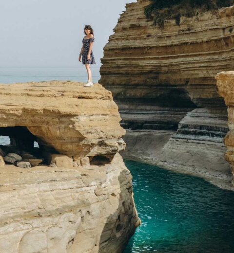 Rovinia beach
