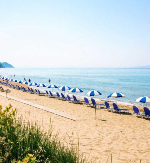 Rovinia beach